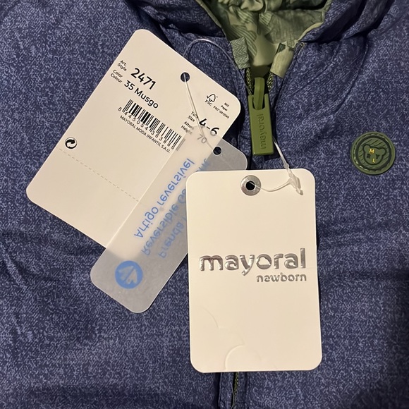 Reversible Mayoral winter coat - Picture 2 of 3